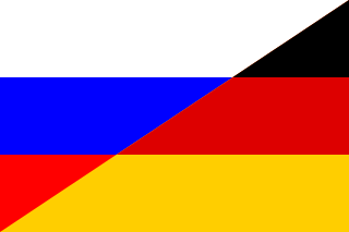 Russian-German flag